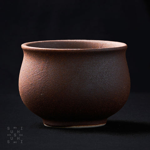 Rustic Brown Sake Cup - SushiSushi