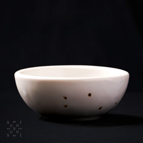 White Ceramic Dipping Dish 6cm - SushiSushi